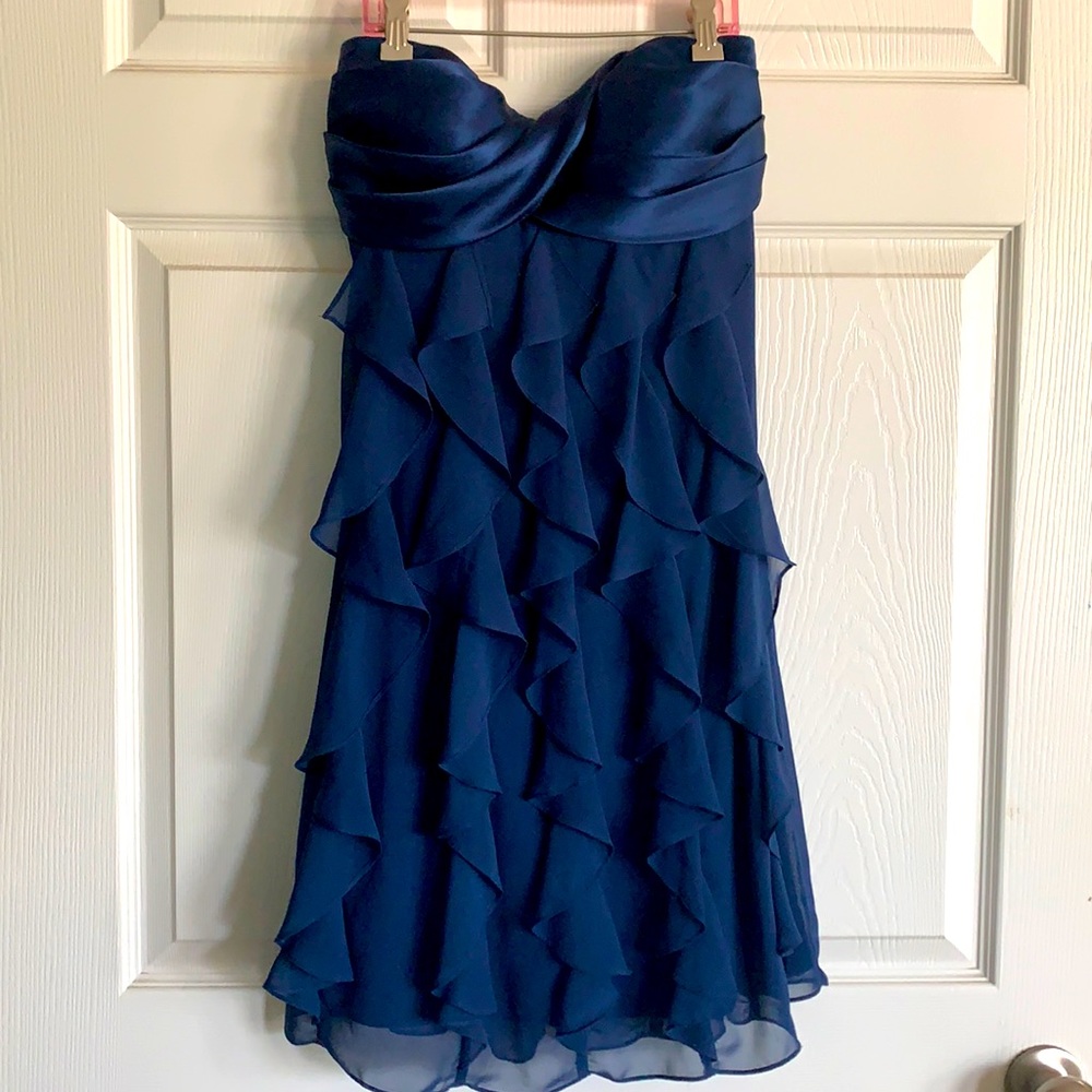 Lovely royal blue cocktail dress